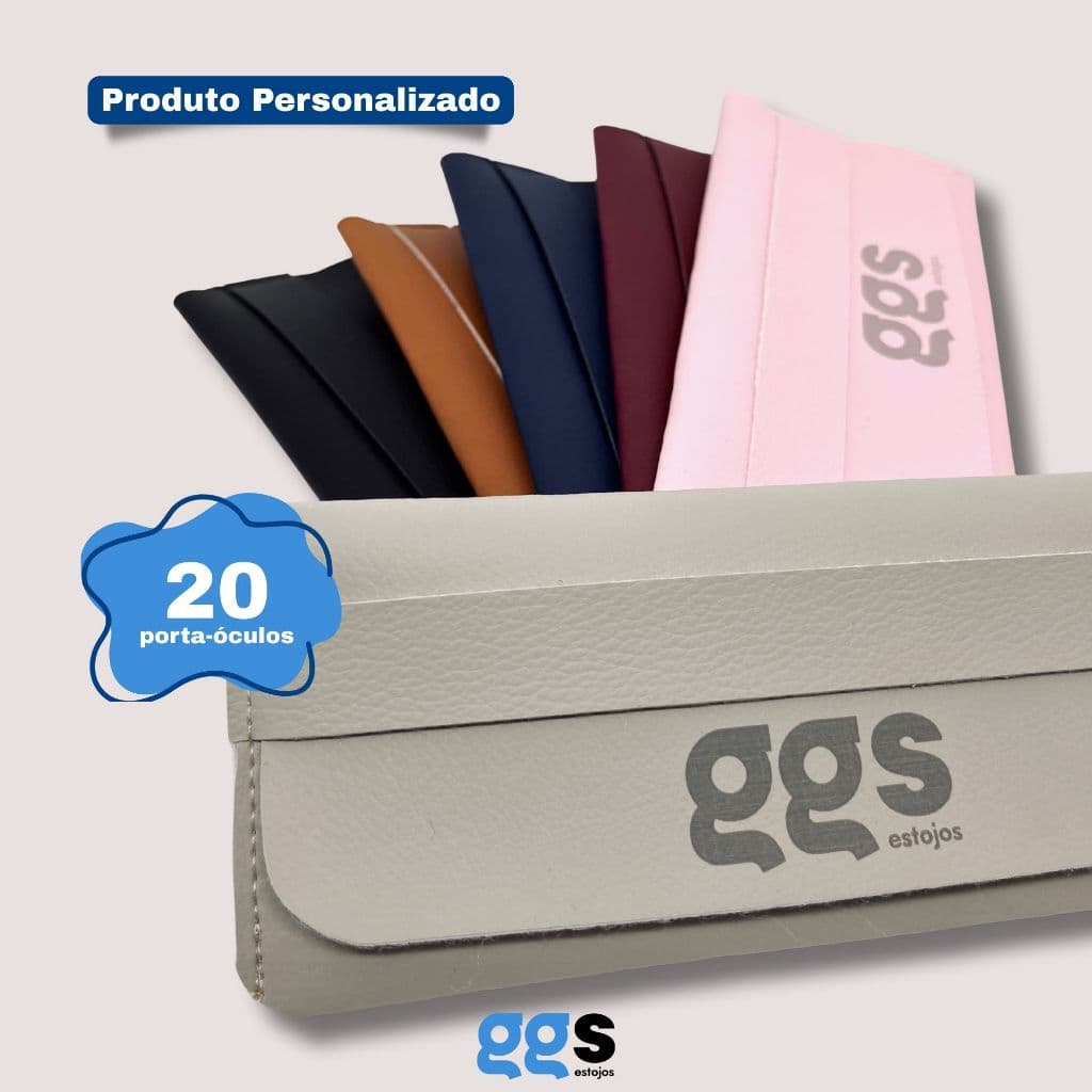 20 Porta-Óculos Personalizados Slip
