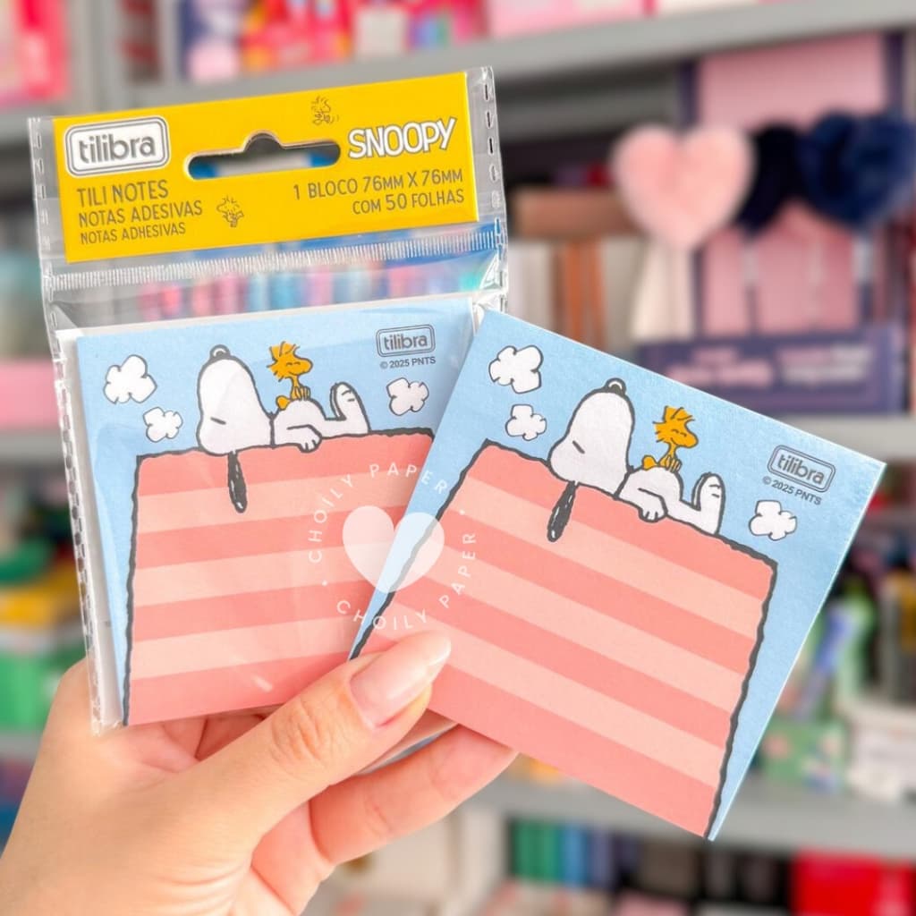 Bloco de Notas Tili Notes Snoopy 50fls - Tilibra