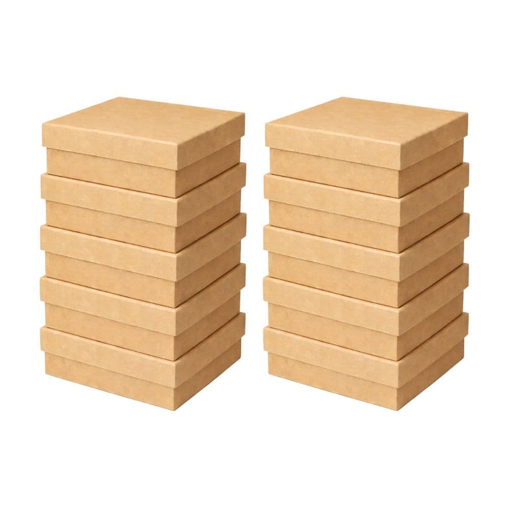 KIT 10 Caixas em MDF 15X15X5 CM ,Caixas para Artesanato, Lembrancinhas  , Presentes Decoração