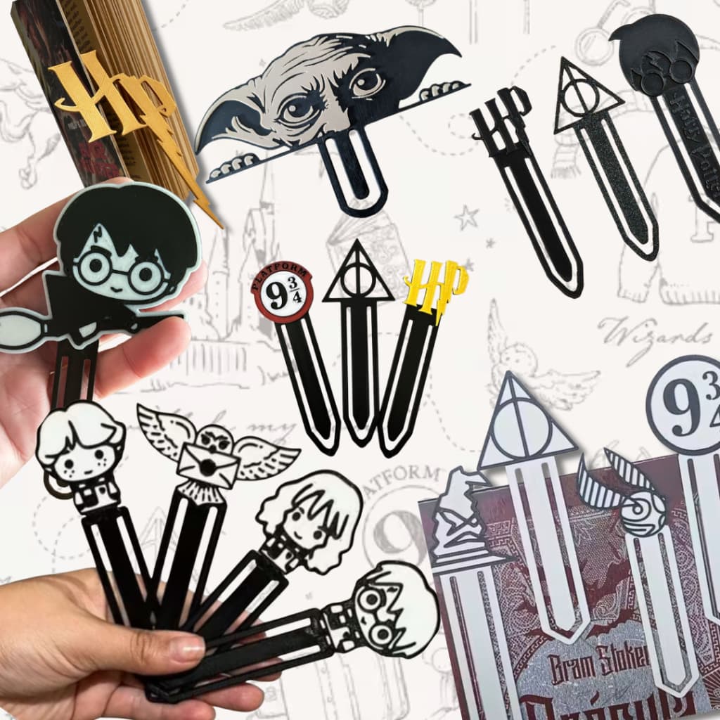 Marcadores de Páginas - Harry Potter - Kits - Variados