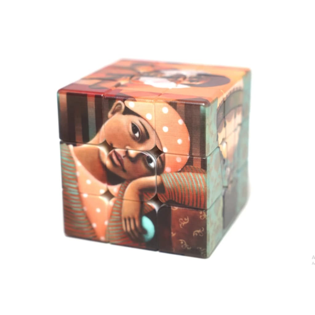 Cubo Mágico 3x3x3 Profissional Personalizado Leões/Amazônia/Circo e Nobreza Negra – Cuber Brasil