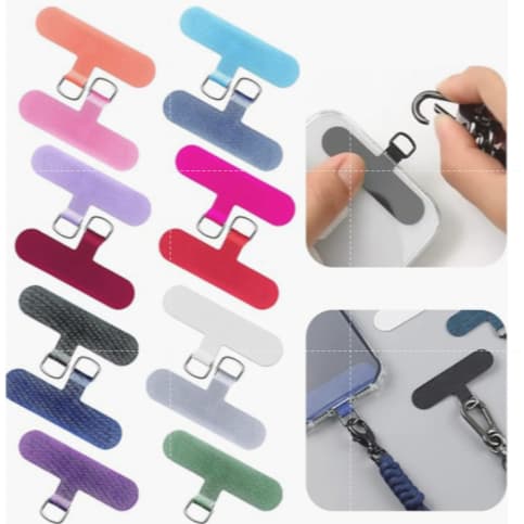 Kit 5 Peças De Suporte Celular Para Prender Cordão Anti-perda