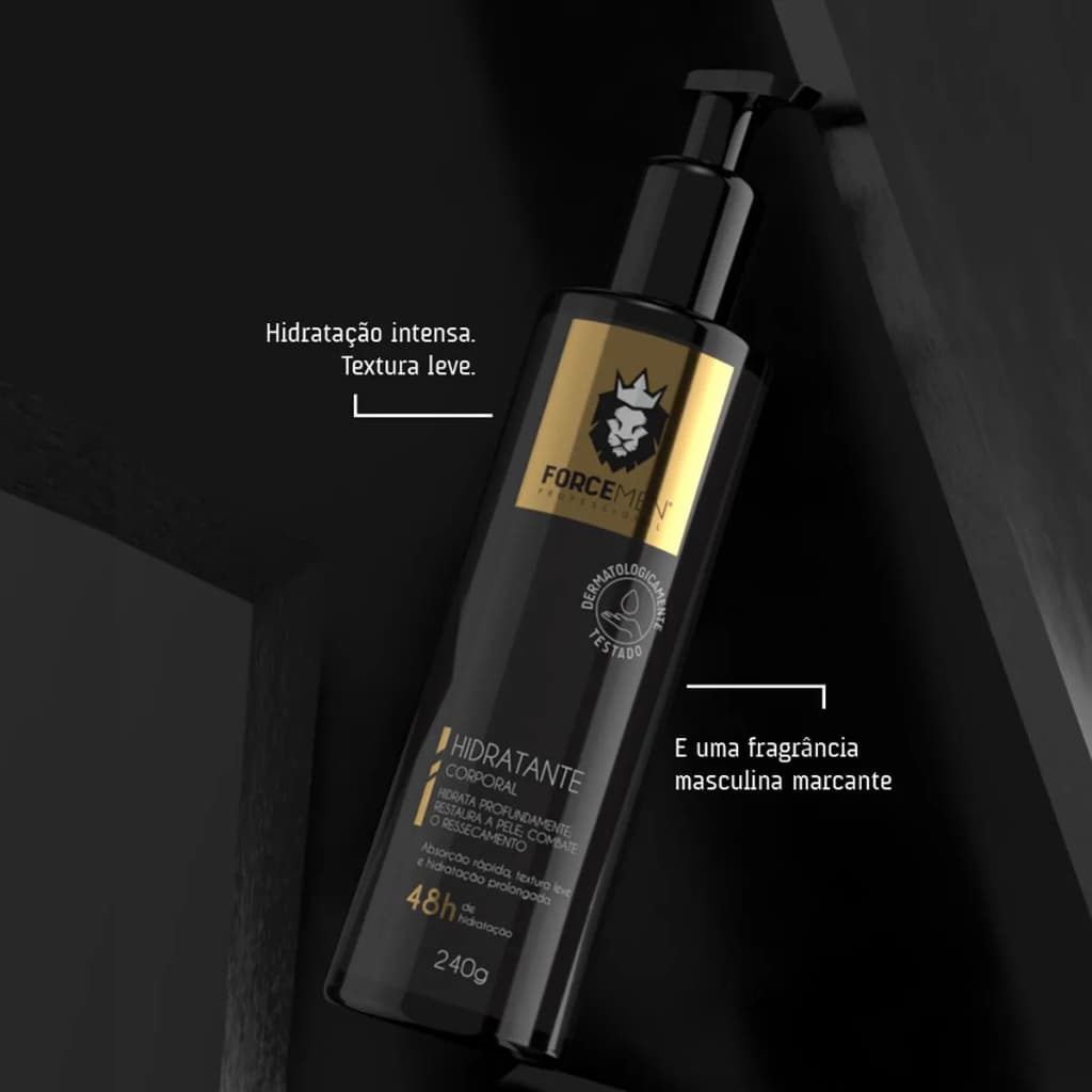 Hidratante Corporal (Hidratação Intensa) 240g - Force Men