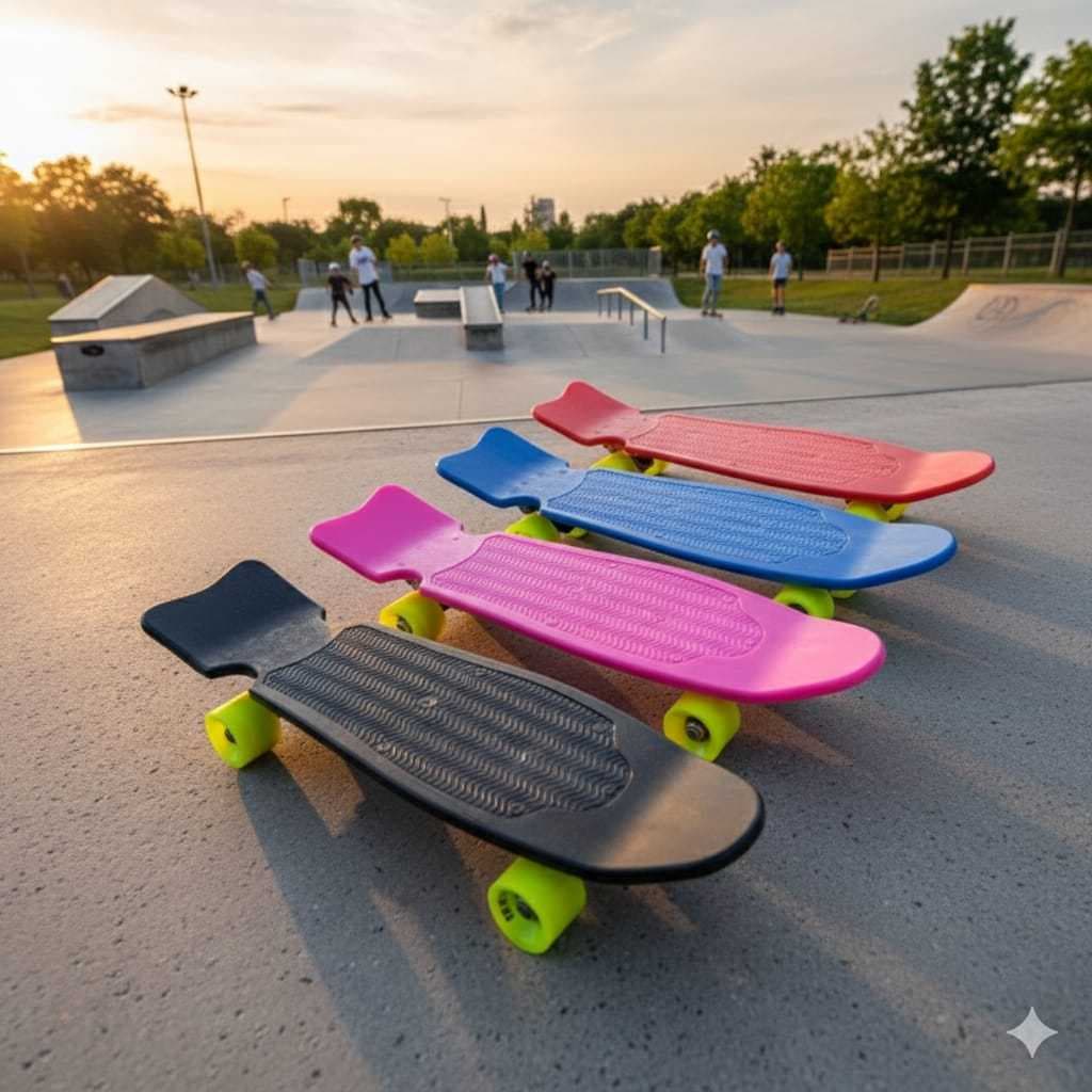 Skate Infantil Super Leve e Radical Menino Menina