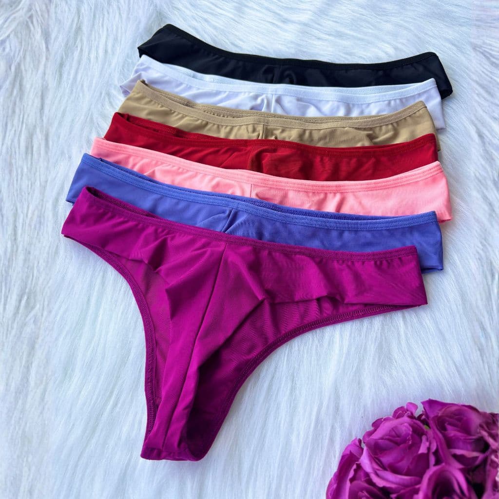 Kit Calcinha Fio Duplo Empina Bumbum Não Marca