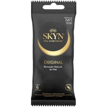 Camisinha Skyn Original Sensação Natural com 6 unidades