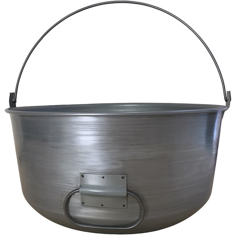 Balde, Panela ,Tacho, masseira de Ferro/Aço Galvanizado 12 Litros Multiuso