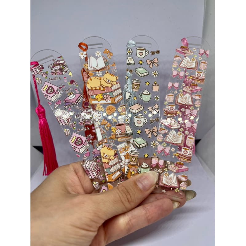 MARCA PÁGINAS/ Marca páginas de acrílico- Marca páginas fofo