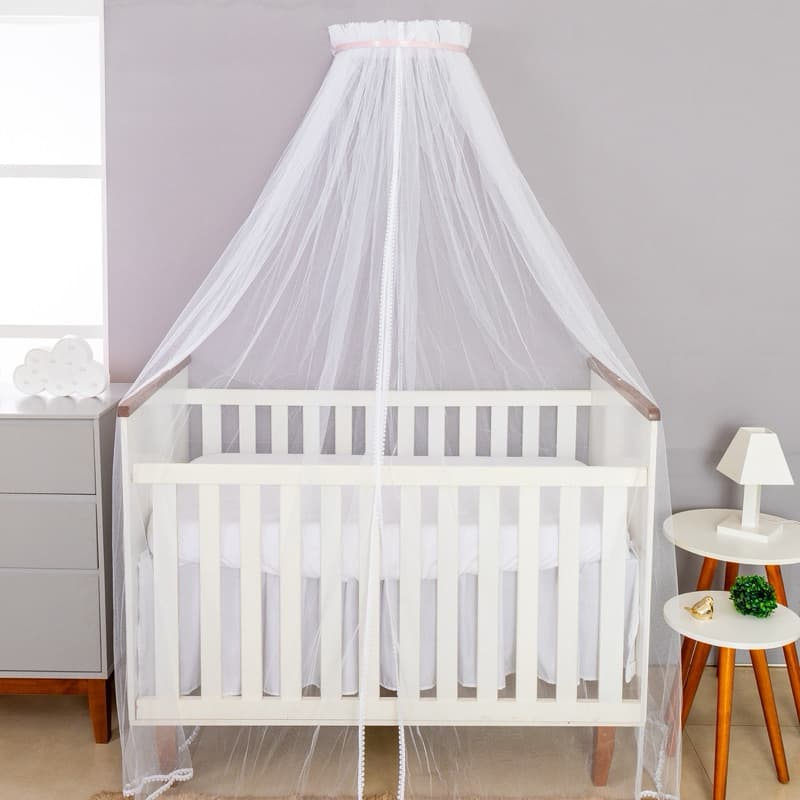 Dossel Liso Rosa + Mosqueteiro