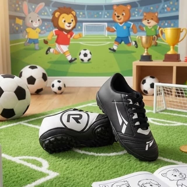 Chuteira Society Infantil Menino Resistente Escolinha 26 ao 33