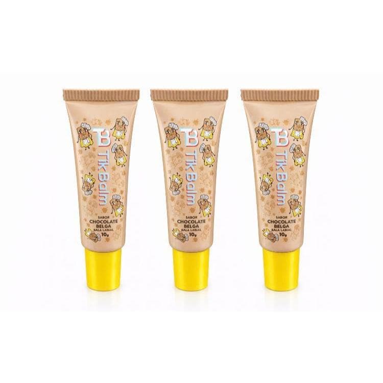 Tik Balm Chocolate Belga 10g Balm Labial Hidratante