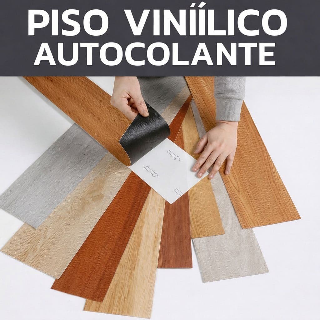 Kit 12/36/72 Piso Vinílico Autocolante Adesivo Régua Madeira Revestimento 91x15cm Premium