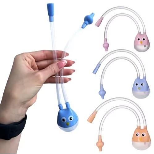 Aspirador Nasal Bebê Suga Catarro Higiene Infantil