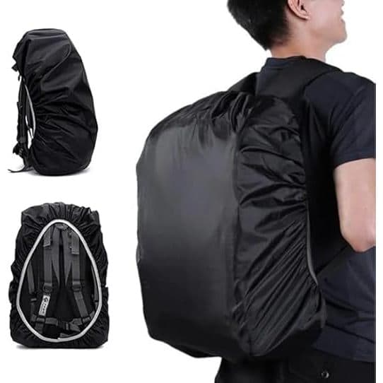 Capa Impermeável para Mochila Protetora contra Chuva, Motoqueiro, Motoboy, Mochila Escolar, Notebook