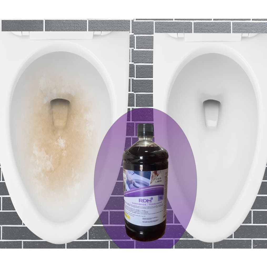 Detergente Tira Manchas Pias Vasos Sanitários Pisos 1L Ideal para Banheiros Vega