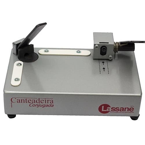 Canteadeira E Furadora Ovóide Lassane Conjugada Cinza 5 Folhas