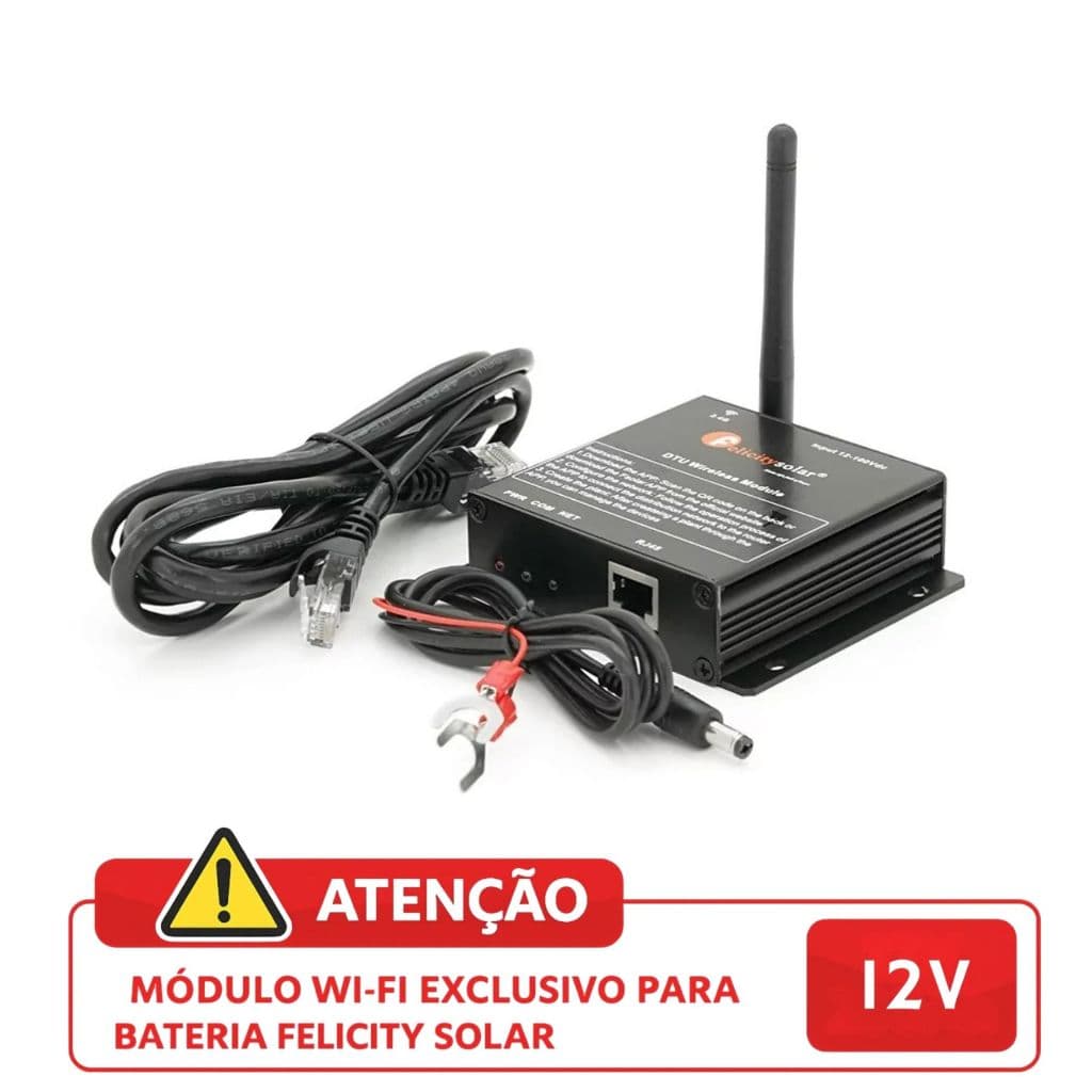 Modulo De Wi-fi Para Bateria Felicity Solar 12v 160ah - 280ah