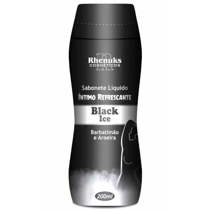 Sabonete Íntimo Black Ice 200ml Masculino - Rhenuks