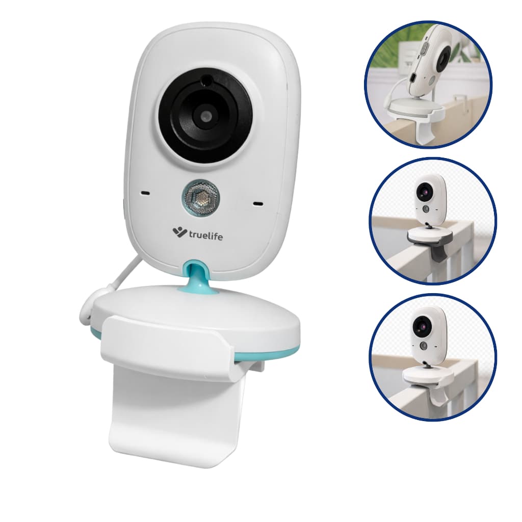 Suporte de Babá Eletrônica Para Berço Ajustável Flexível Monitor Bebê Universal