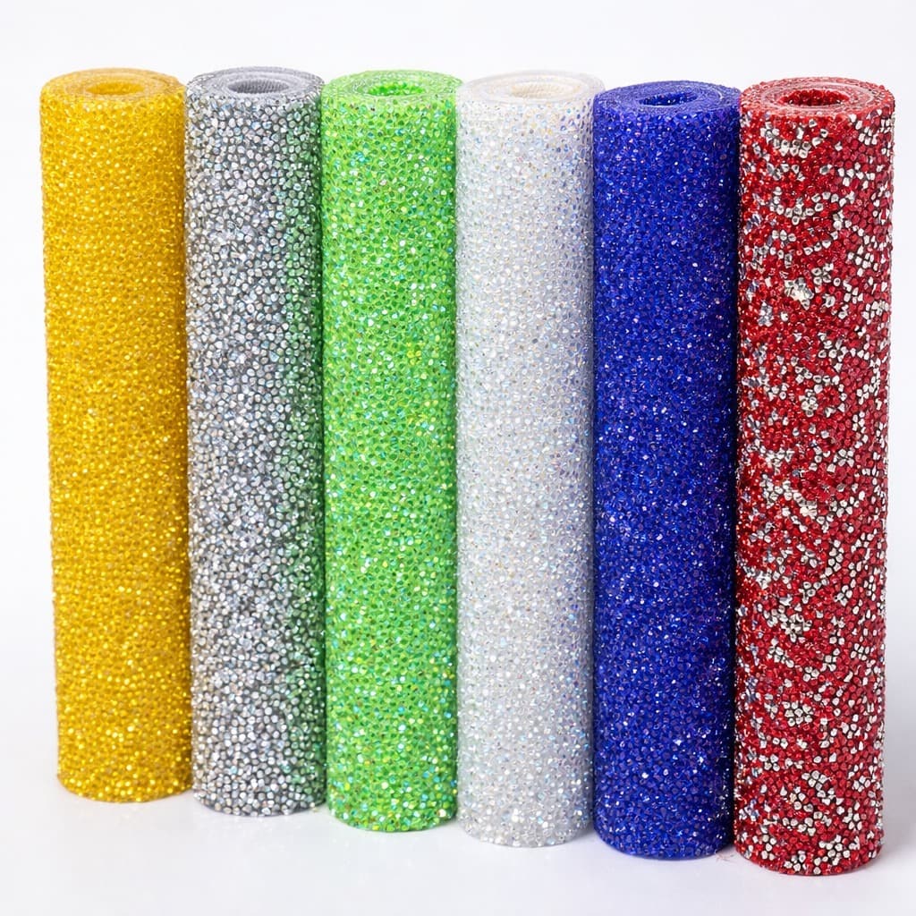 Micro Manta De Strass 24x40 - 20 Cores