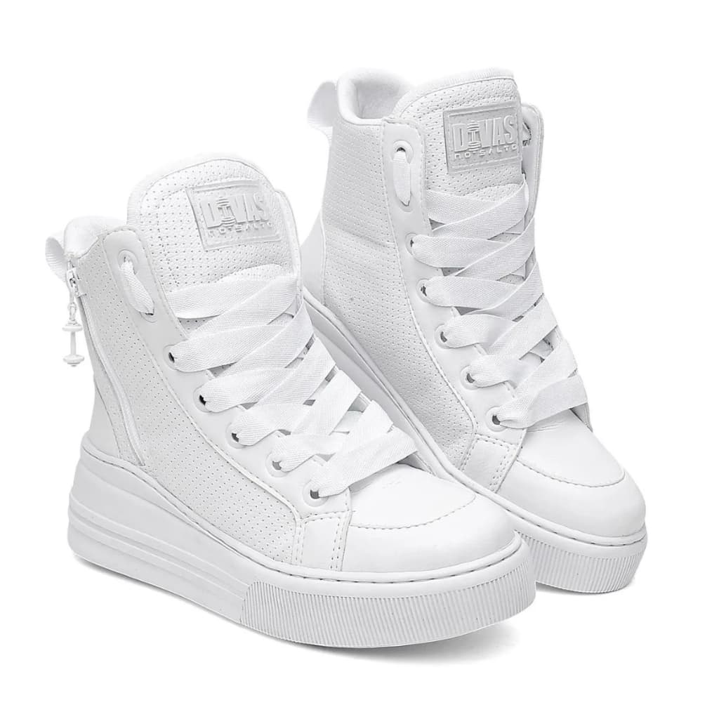 Sneaker Cano Alto Academia Zíper Maromba Tênis Treino Casual Fitness Boot Training Brasil