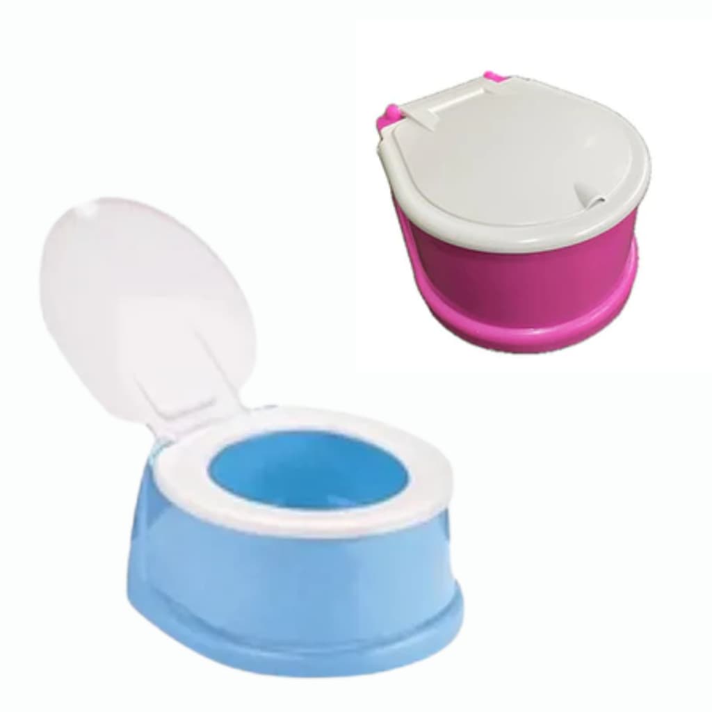 Penico Infantil com Tampa Troninho Sanitario Piniquinho para Desfralde
