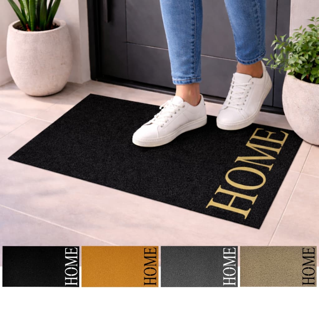 Tapete Capacho Sala Home 40x60cm/40x75cm Entrada Vinil Antiderrapante Alta Qualidade