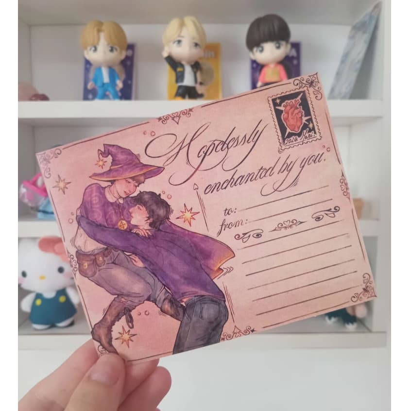 Cartão Postal/ Print Byler (Stranger Things) <3