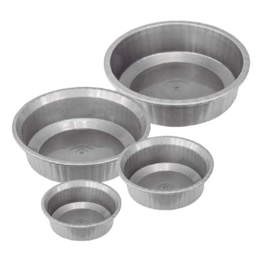 Kit 4 Bacia Balde Cozinha Lavanderia 5,5/3/1,5 E 1 Lt