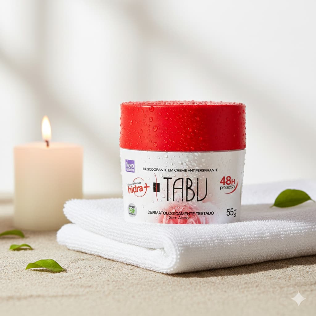 Desodorante Creme Antitranspirante Tabu 55G