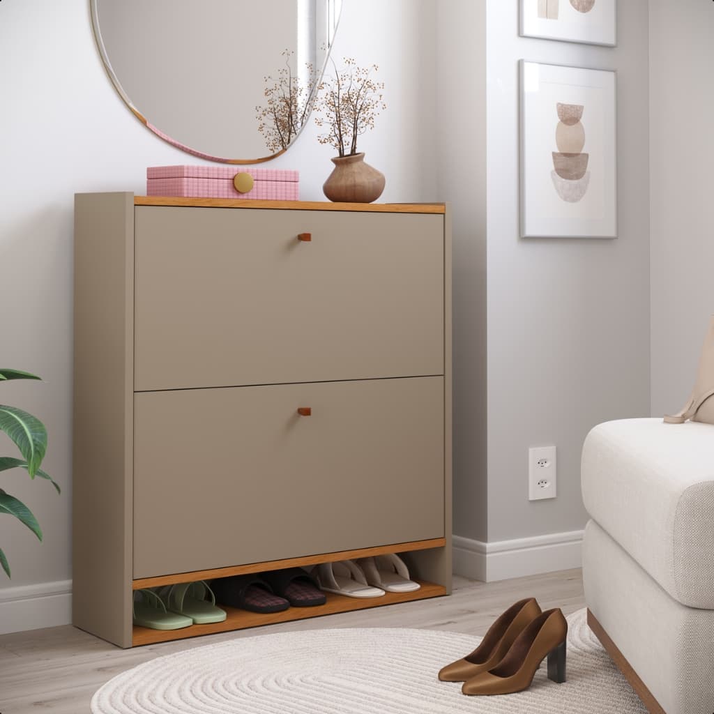 Sapateira Slim Organizador de Sapatos 2 Portas