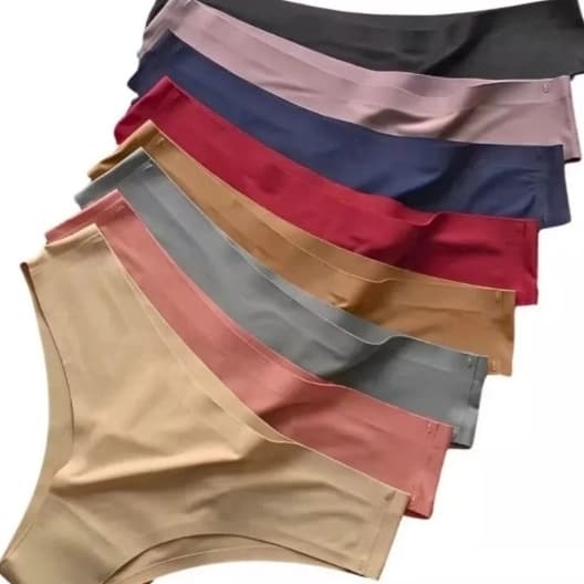 Kit 10 Calcinha Laser Sem Costura Zero Transparência NÃO Marca