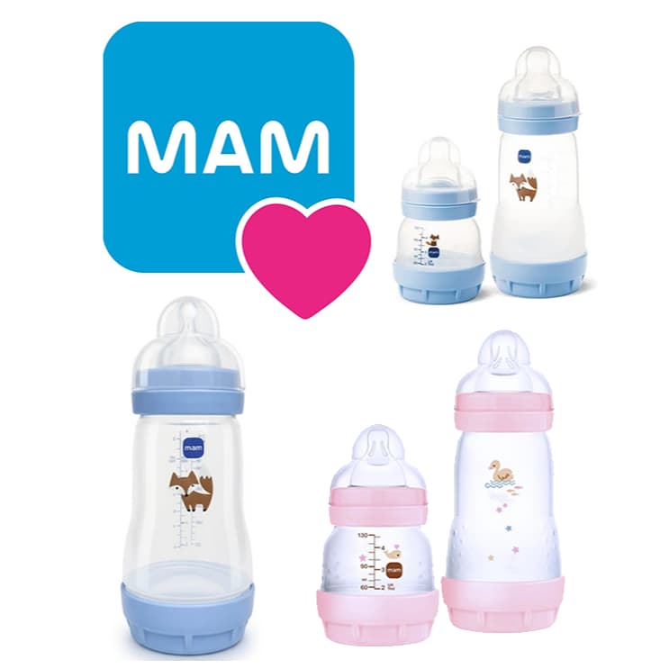 Mamadeira MAM Anticólica Easy Start  Mamadeiras 130ml/260ml/320ml