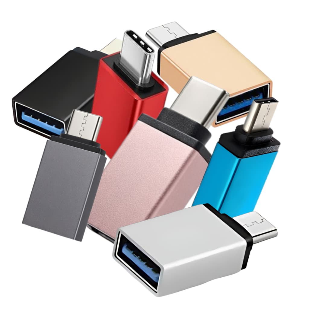 Kit Atacado 10 Adaptador Usb 3.1 Type-c Usb 3.0 Femea Celular Notebook LE-5544