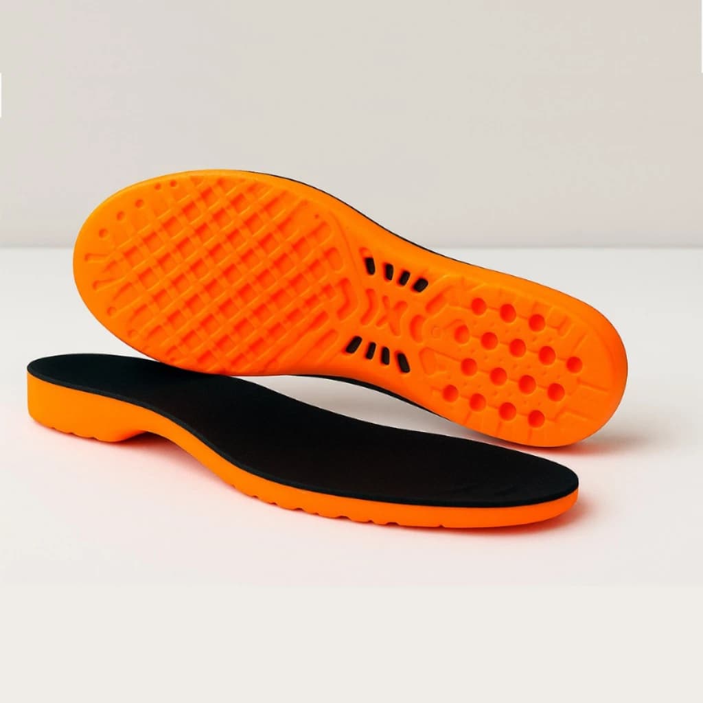 Palmilha Gel Ortopédica Anatômica Anti Impacto Confortável Macia Fascite Pantar Esporão e Calcaneo