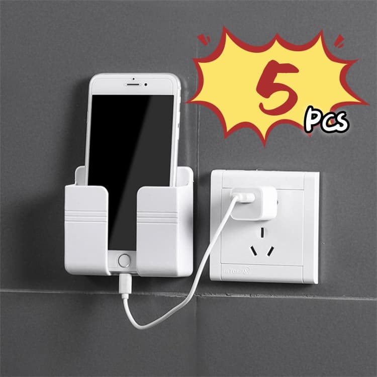 5 Pcs Suporte De Parede Multifuncional Caixa De Armazenamento Casa Para Carregar Remoto Um Slot Promoção