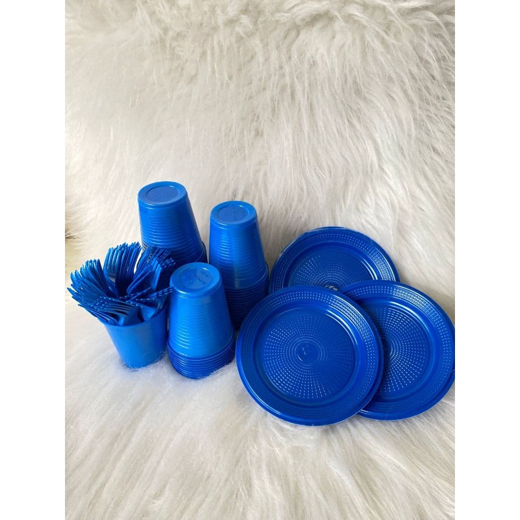 KIT ANIVERSÁRIO  AZUL ESCURO 150 PEÇAS