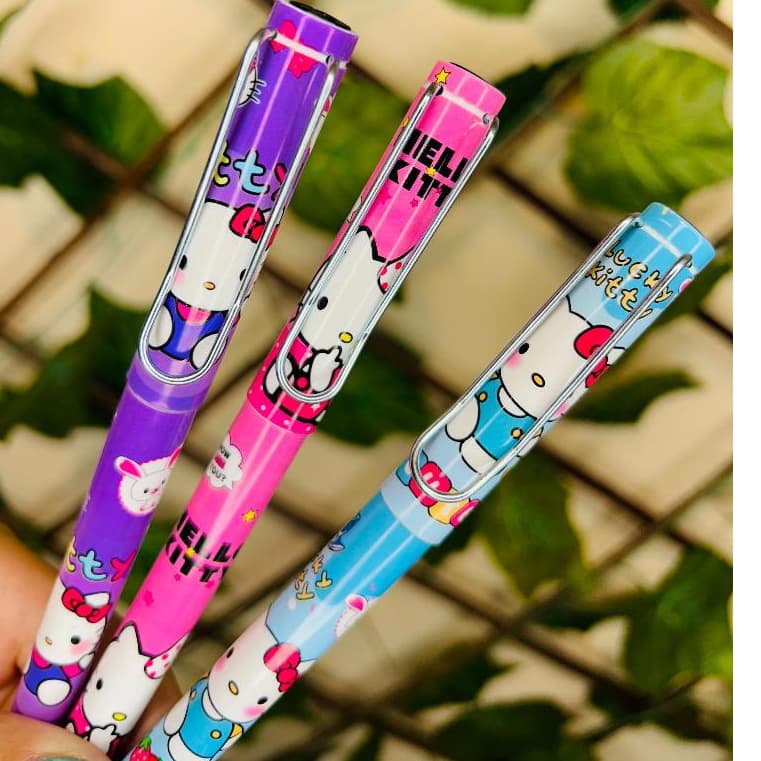 Lápis Infinito Hello Kitty Desenho Animado Menina Material Escolar Papelaria Fofa Kawaii Luxo