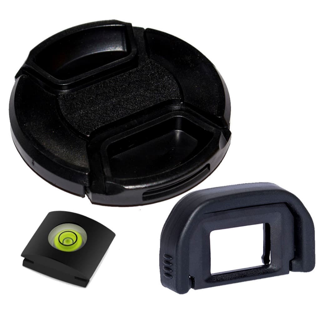 Kit Canon - Tampa 52mm + Ocular Ef Canon + Bolha Nível Canon 350D 400D 450D 500D 550D 600D 650D 700D 750D 760D 800D