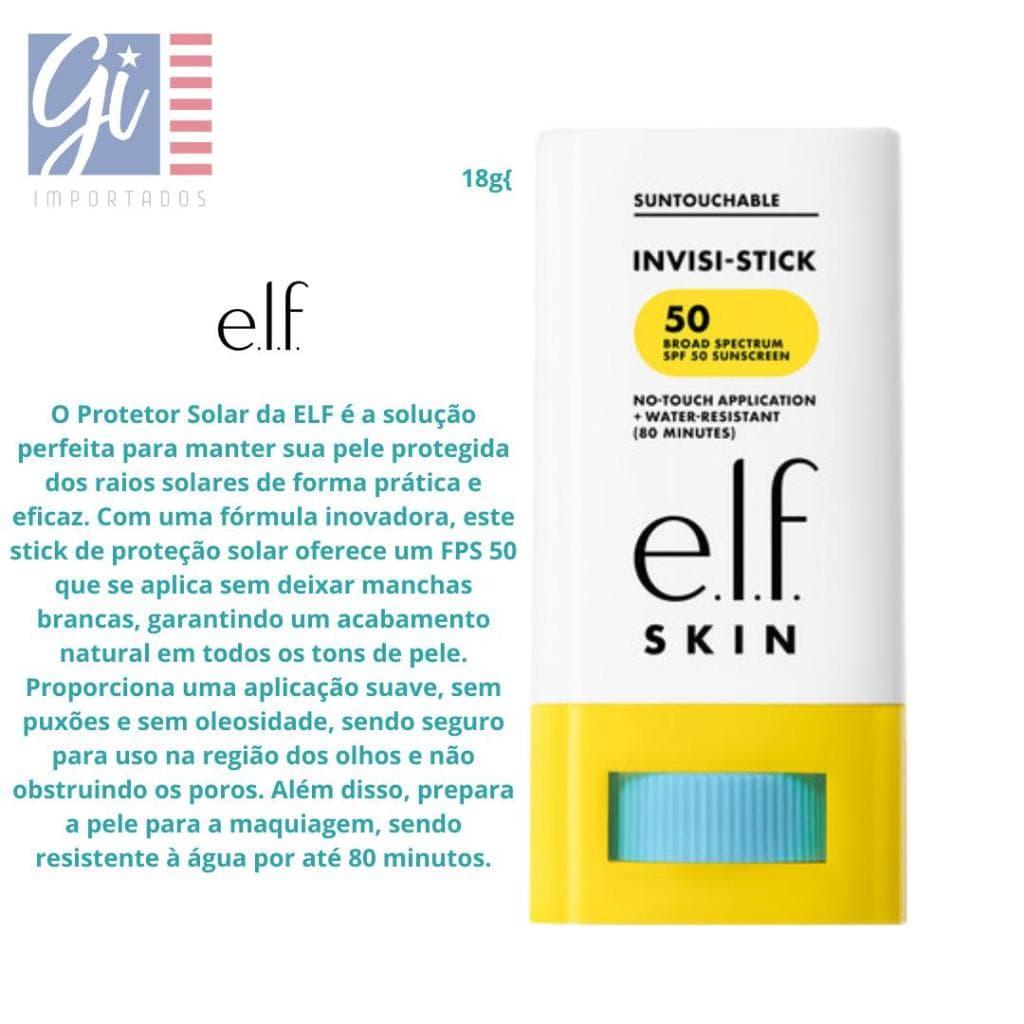 Protetor Solar em Stick - ELF 18g