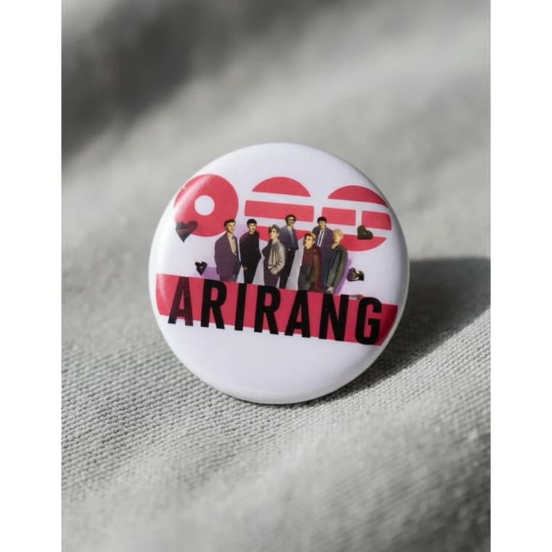BOTTONS BTS ARIRANG 3,5 CM