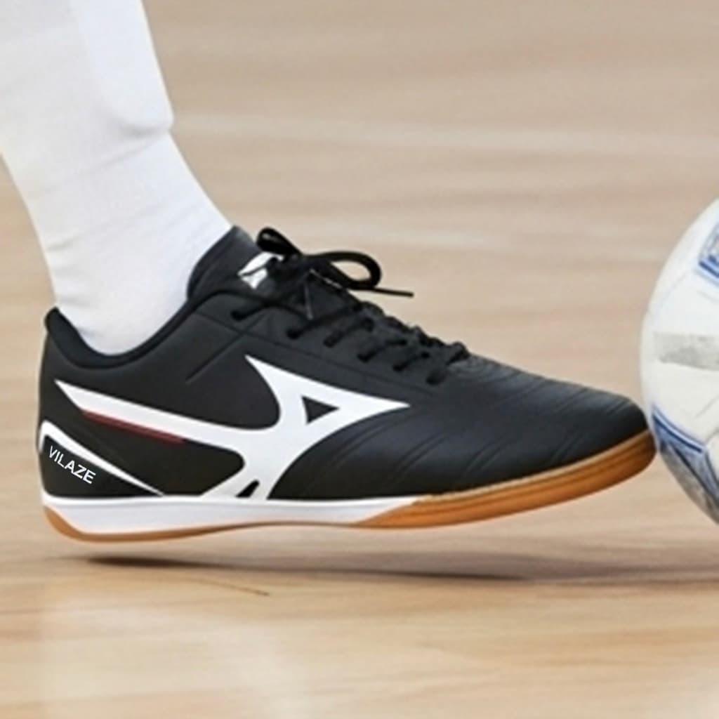 Chuteira Futsal Salão Quadra Sola Costurada Antiderrapante Leve e Reforçada