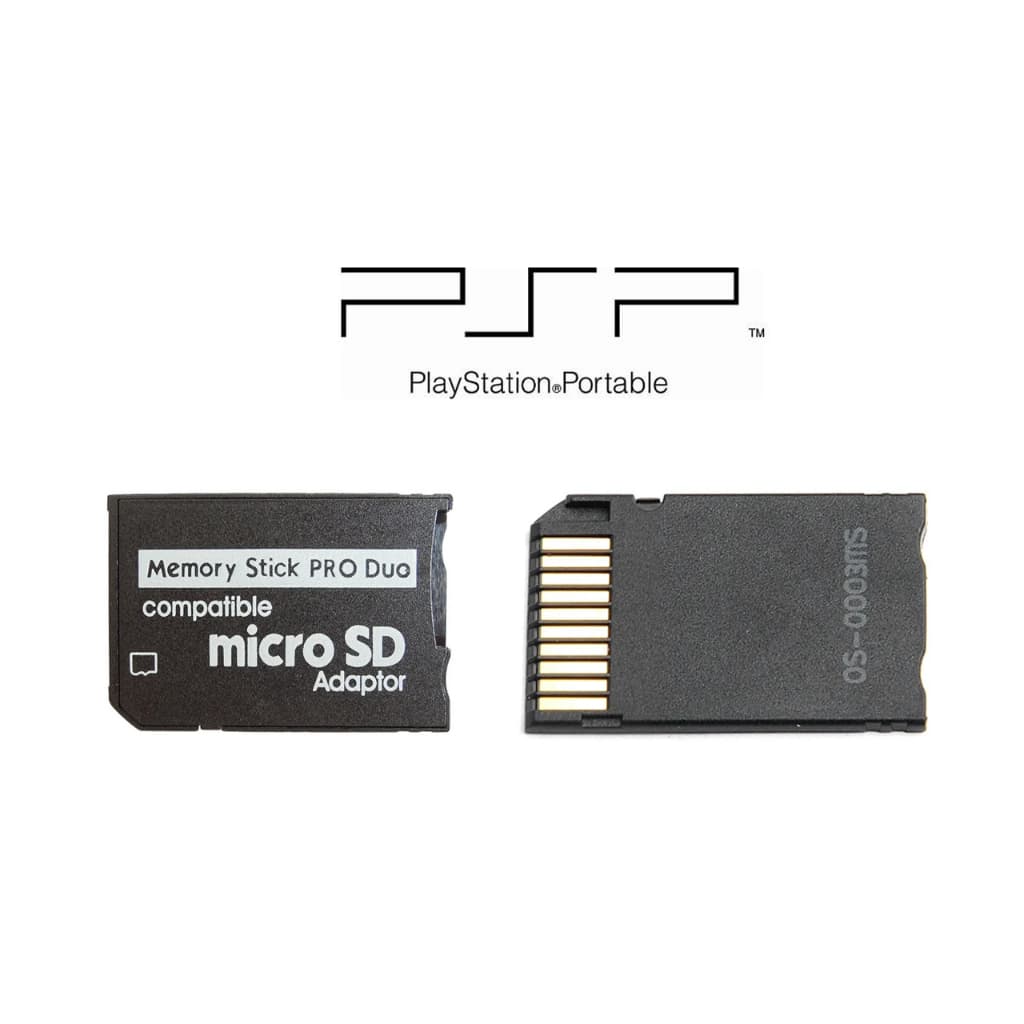 Adaptador para cartão SD compatível com SONY PSP