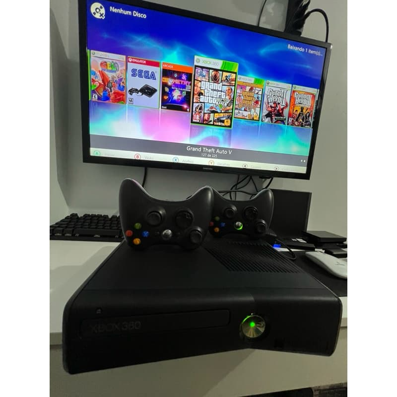 Xbox 360 Rgh com hd de 500Gb Com mais de 200 Jogos