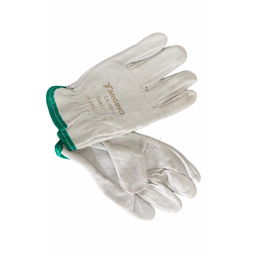 Luva de Couro Petroleira com CA Trabalho Pesado – Melhor Custo Benefício Ideal para Obras e Indústria