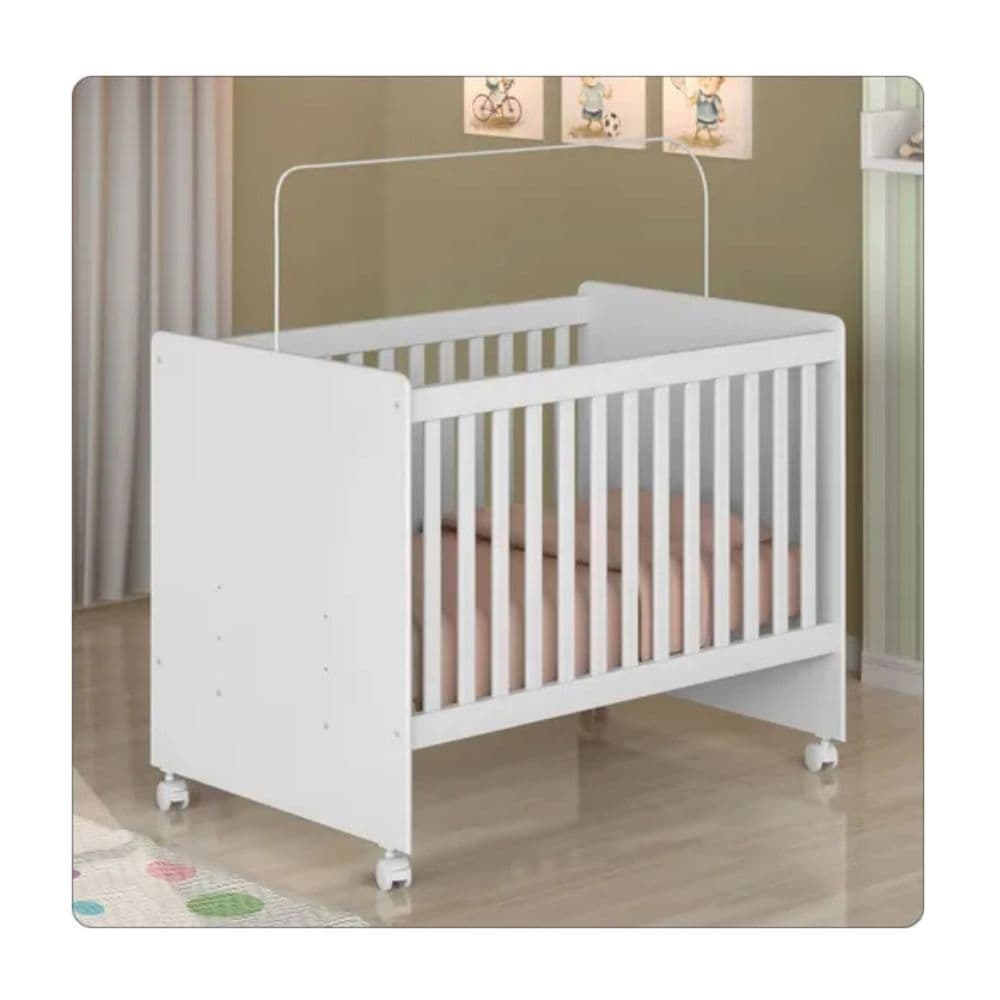 Suporte Haste Varal Para Mosquiteiro Bebê Berço Padrão Americano