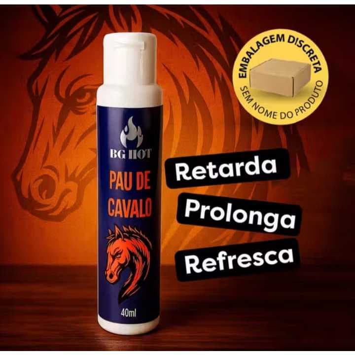 Pau de Cavalo 40ml - Aquecimento, Resfriamento e Discrição Total