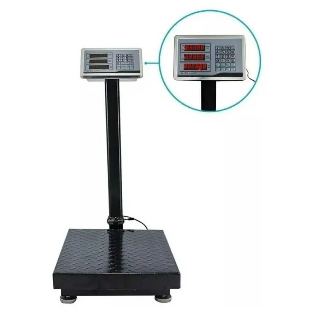 Balança com mastro 200kg plataforma 30x40cm