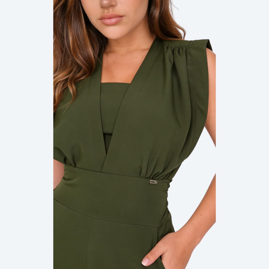 Macacão Feminino Sedinha Premium Elegância Conforto Look Pronto Para Arrasar Dia Noite