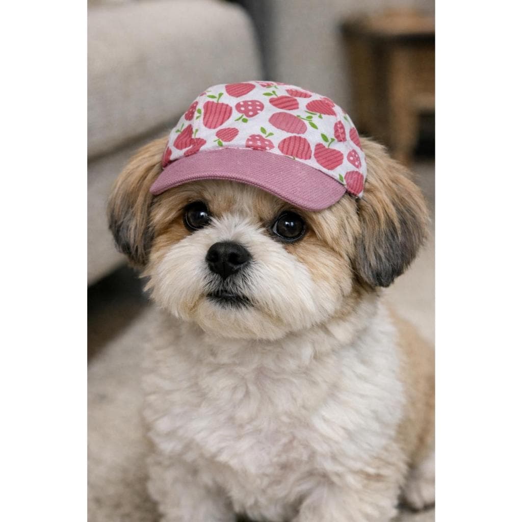 Boné para cachorro com regulagem